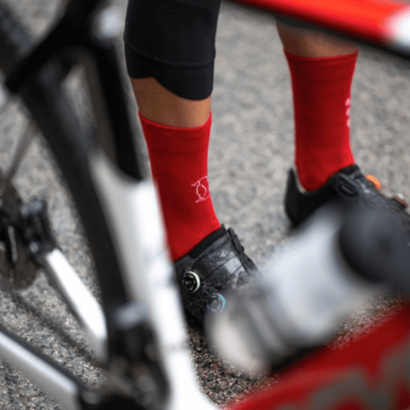Chaussettes Sporcks Winter Days Bleu Rouge Blanc