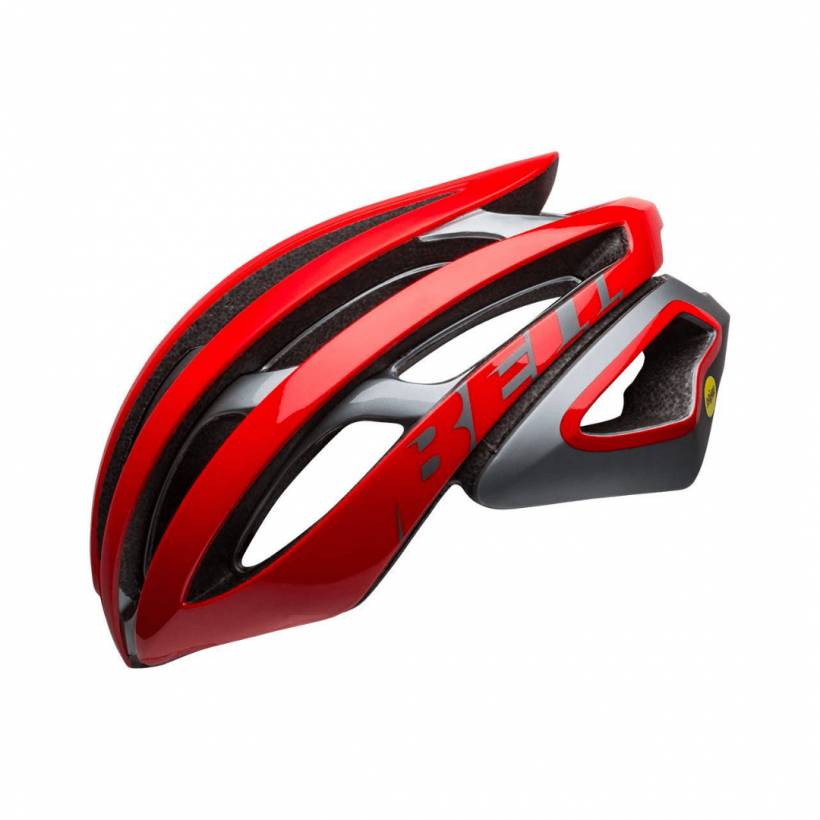 Kask Bell Z20 Mips Czerwony Szary