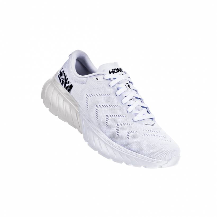 Hoka One One Mach 2 White Woman Shoes