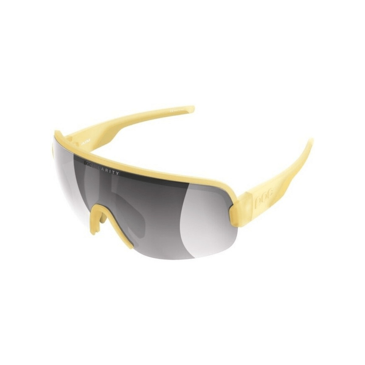 Auf der  günstig Kaufen-POC Aim Yellow Sonnenbrille. POC Aim Yellow Sonnenbrille <![CDATA[POC Aim Yellow Sonnenbrille Die POC Aim-Schutzbrille eignet sich zum Radfahren und Wandern auf der Straße und umfasst Bügel und ein verstellbares Nasenstück aus hydrophilem Gummi, um sic