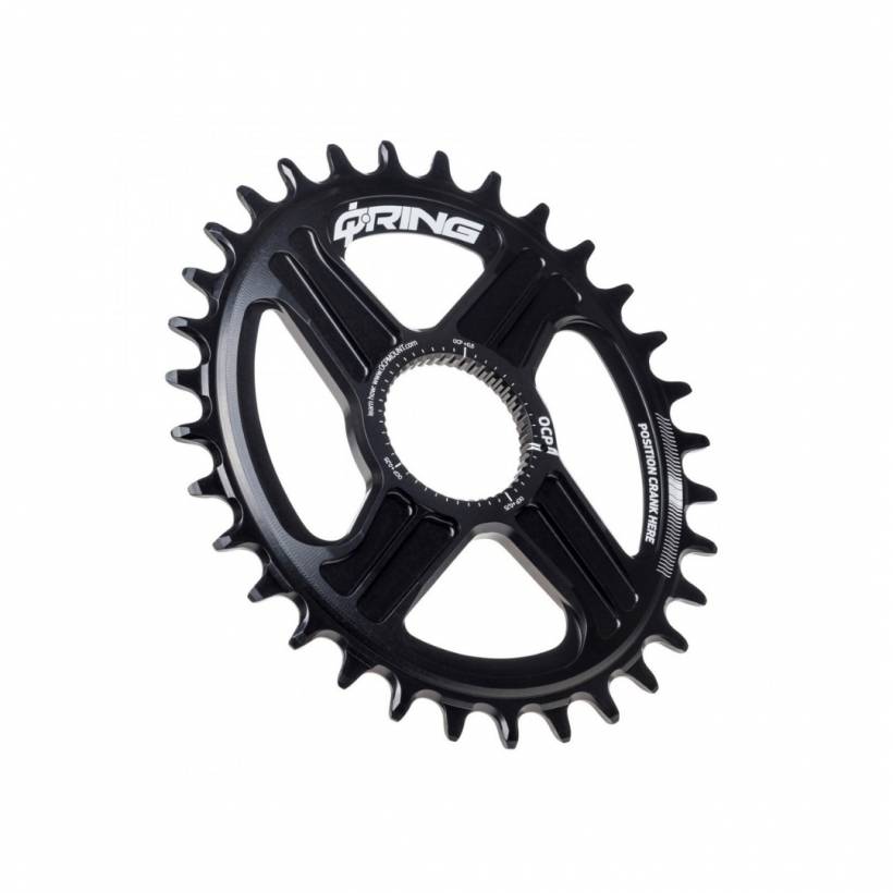 Rotor Qrings SH1x12 oval MTB chainring Q34t DM