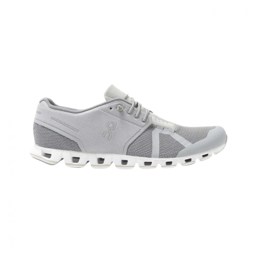 ON Cloud Trainers Gray Silver