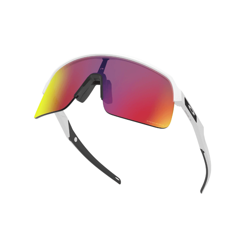Oakley Sutro Lite Brille Mattweiß Prizm Road Objektive