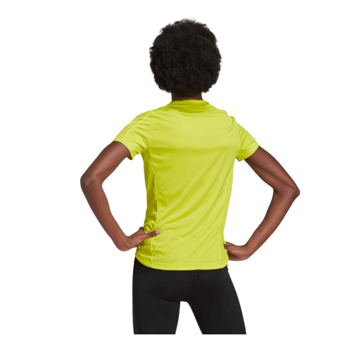 Característica líquido borracho Camiseta Adidas Own The Run Amarillo Mujer
