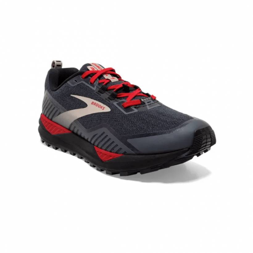 Zapatillas Brooks Cascadia 15 Negro Rojo Gris