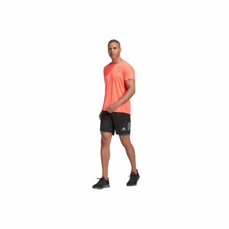 Adidas Own the run Two-in-One Shorts Black Gray