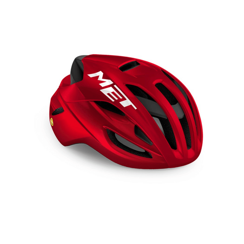 Met Rivale Mips Helmet Metallic Red Gloss