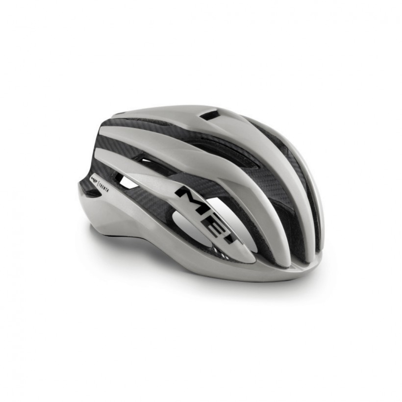 MET Trenta 3K Carbon Helmet Matt Gray Gloss