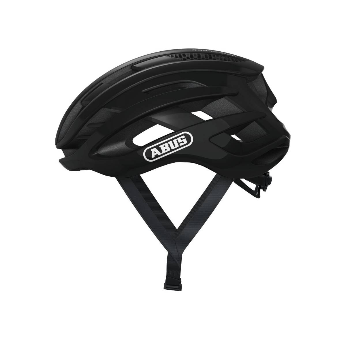 tu te  günstig Kaufen-Abus AirBreaker Helm Black Gloss, Größe S. Abus AirBreaker Helm Black Gloss, Größe S <![CDATA[Abus AirBreaker Helm Black Gloss
 Der Abus AirBreaker Helm hat die Wabenstruktur des innovativen Multi Speed Designs. Es bietet immer maximal