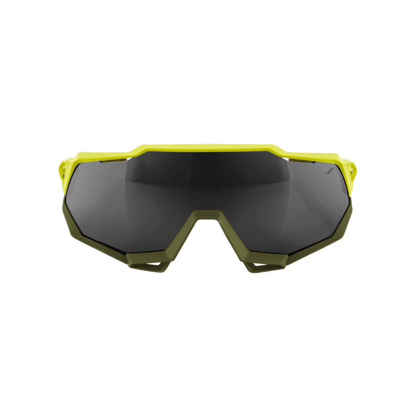 100% Speedtrap Soft Tact Banana Goggles - Black Lens