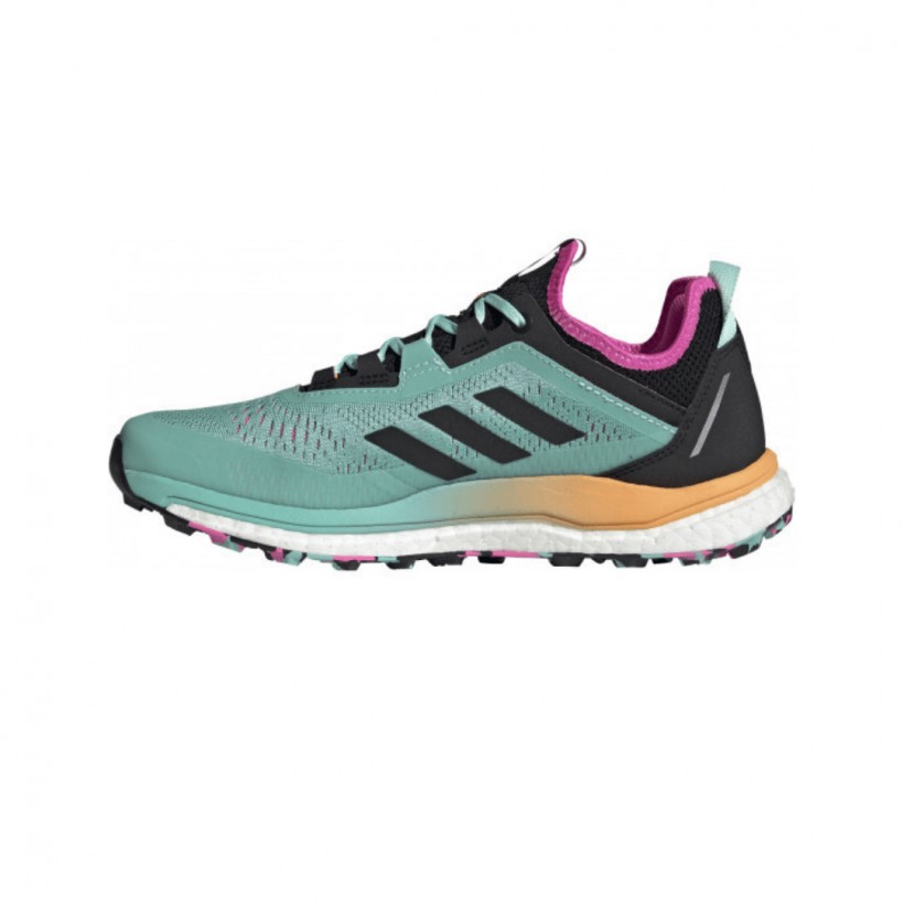 Chaussures Running Adidas Terrex Agravic Flow Bleu Violet SS21 Femme