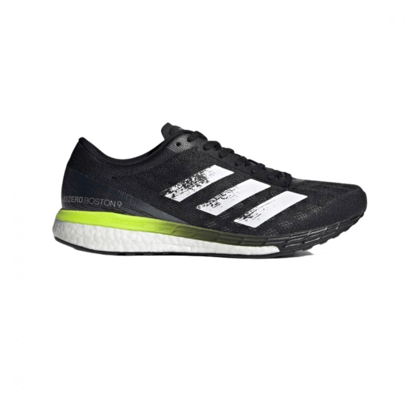 Adidas Adizero Boston 9 Sneakers Black Yellow Fluor SS21