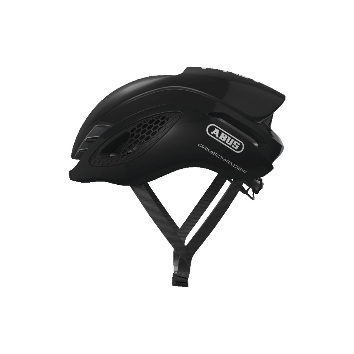 Helm EN günstig Kaufen-Abus Gamechanger Helm Schwarz glänzend, Größe M. Abus Gamechanger Helm Schwarz glänzend, Größe M <![CDATA[Abus Gamechanger Helm Schwarz glänzend
 Der ABUS GameChanger ist der ultimative aerodynamische Helm für professionell