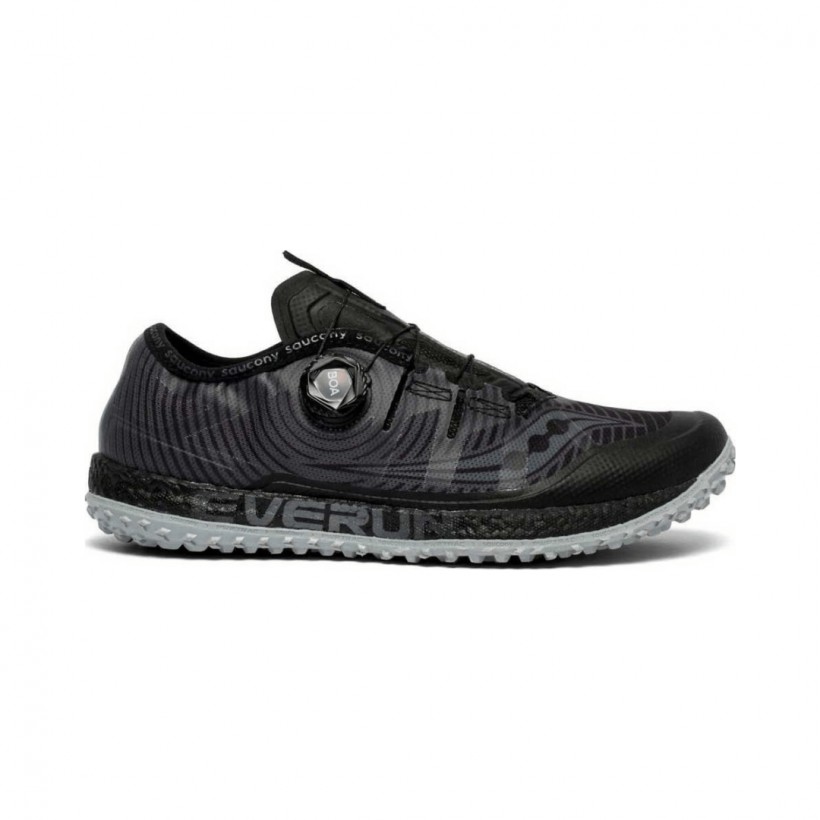 Trail shoes Saucony Switchback Iso BOA Black SS19 Man