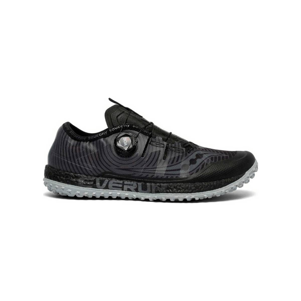 Saucony Switchback Iso BOA trail running shoes Black