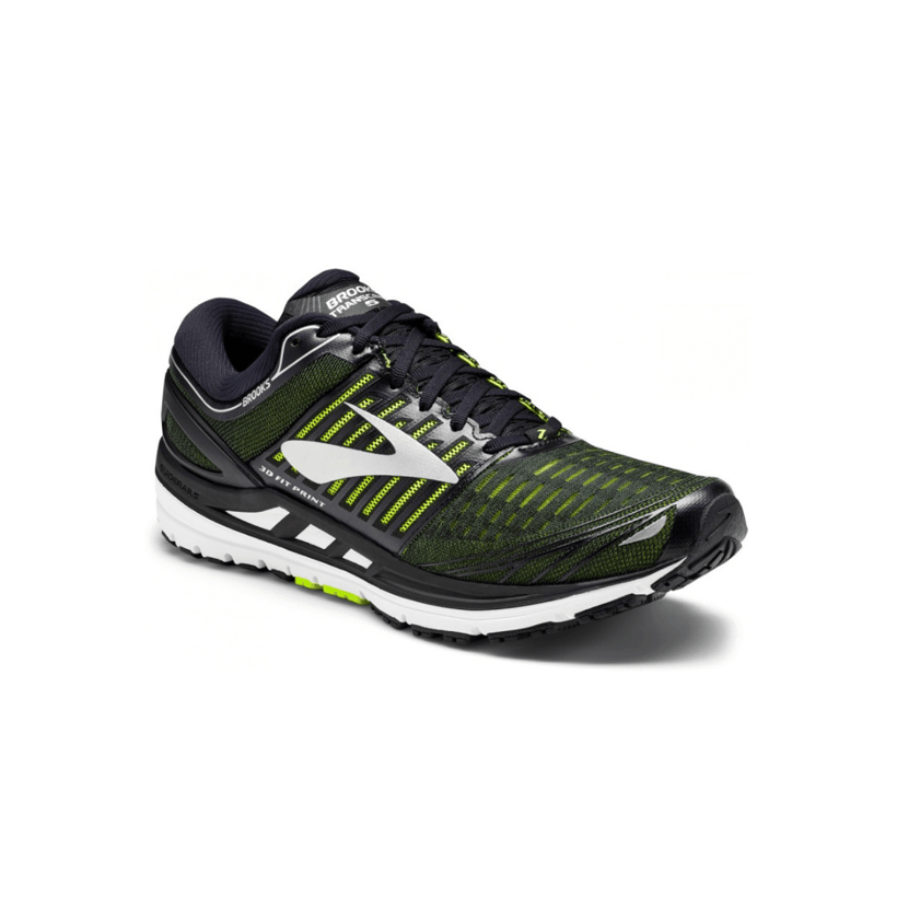 Brooks Transcend 5 Preto Amarelo