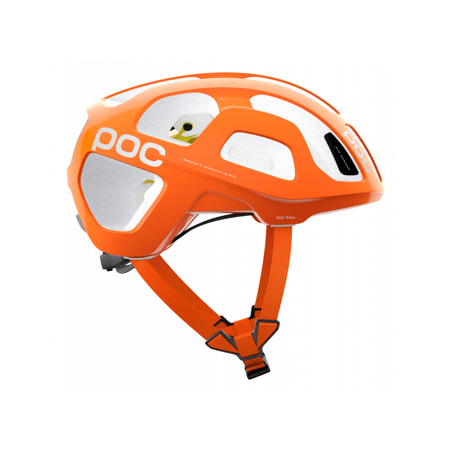 Casco POC Octal MIPS Naranja Blanco
