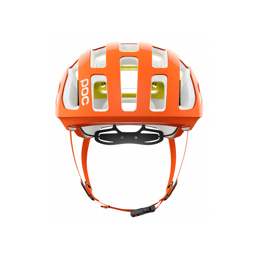 Casco POC Octal MIPS Naranja Blanco