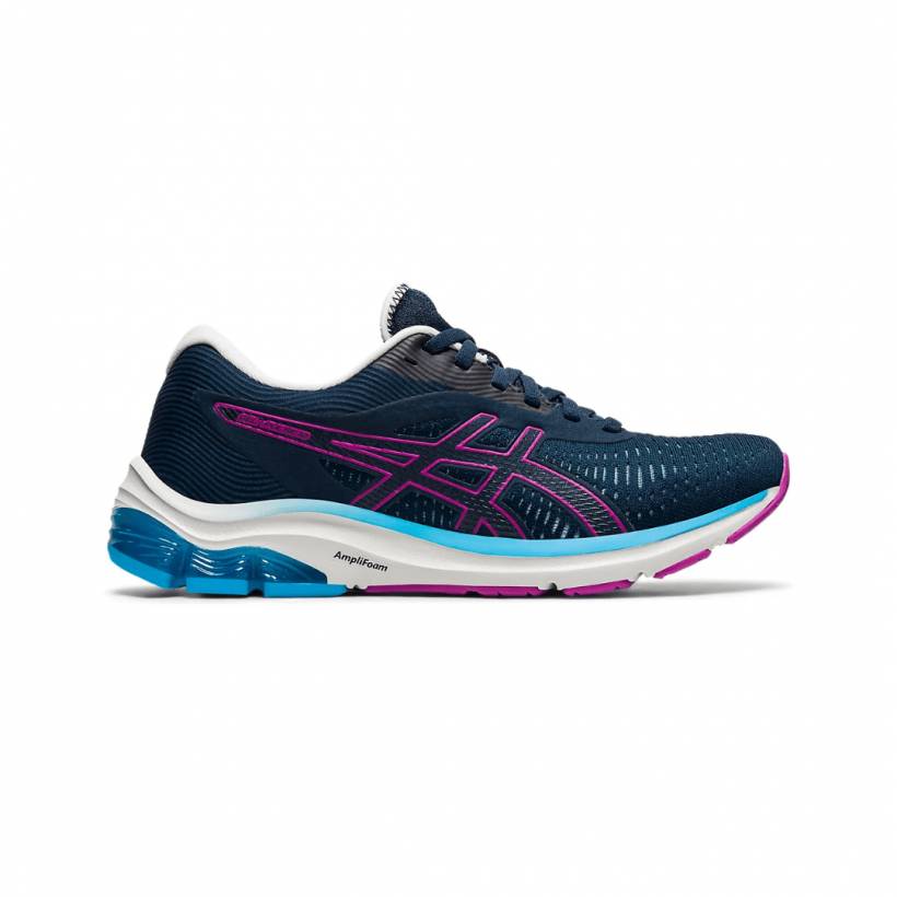 Asics Gel-Pulse 12 Sapatos Azul Roxo Mulher SS21
