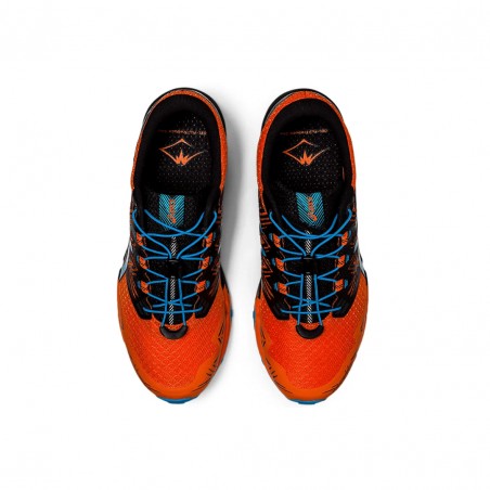 Asics Gel Fujitrabuco Sky Orange Black PV21 Running Shoes