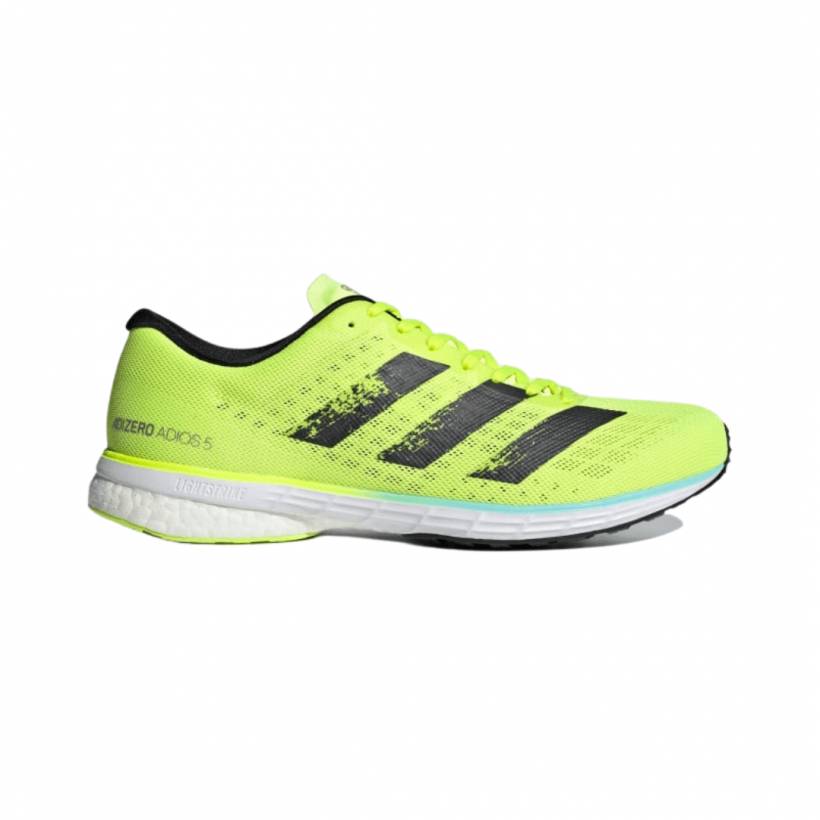 Adidas Adizero Adios 5 Sneakers Żółty Fluor Czarny SS21