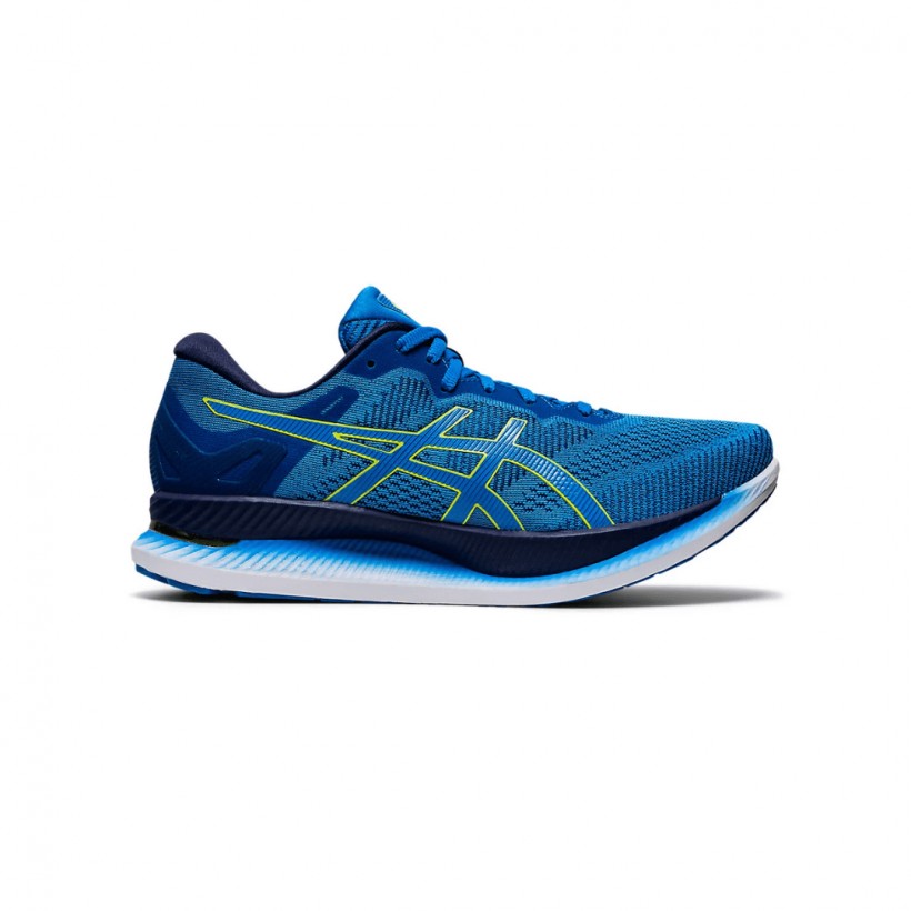 Asics GlideRide Laufschuhe Blau Schwarz SS21