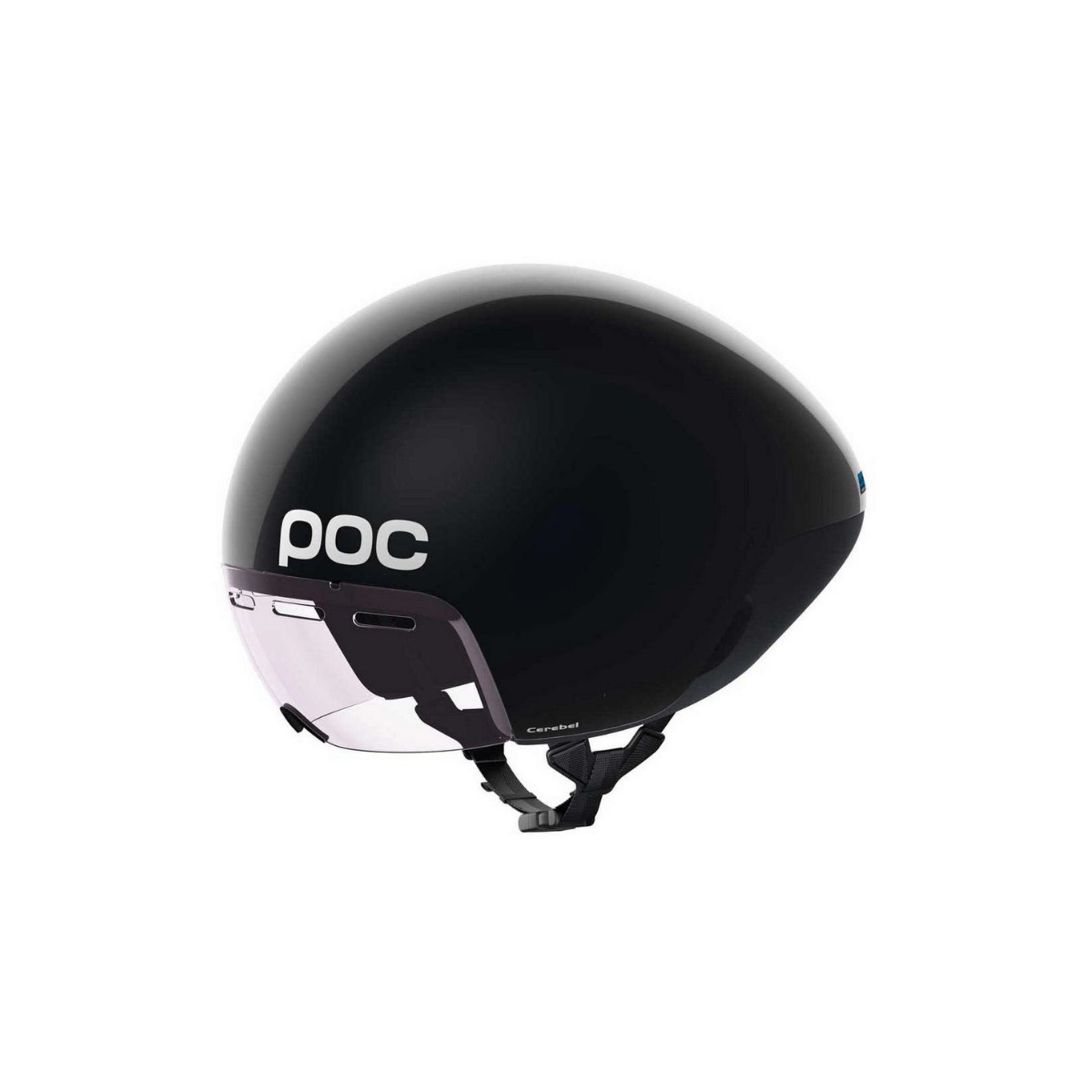 zu B günstig Kaufen-POC Cerebel Helm Schwarz, Größe M. POC Cerebel Helm Schwarz, Größe M <![CDATA[POC Cerebel Helm Schwarz
 Der Cerebel ist ein kompakter aerodynamischer Straßenhelm, der zur Verbesserung der aerodynamischen Leistung entwickelt und h
