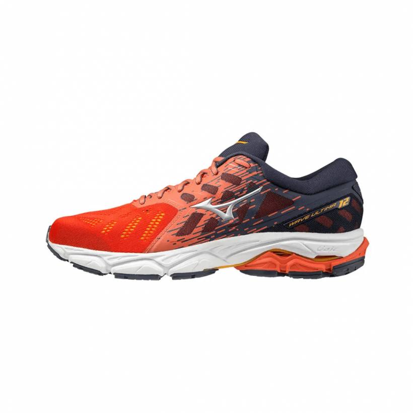 Buty Mizuno Wave Ultima 12 Pomarańczowy Biały Czarny SS21
