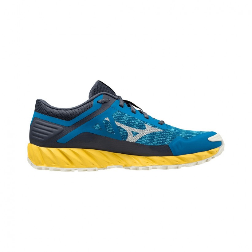 Mizuno Wave Ibuki 3 Blue Yellow SS21 Sneakers