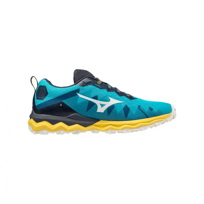 Mizuno Wave Daichi 6 Blue Yellow SS21 Sneakers