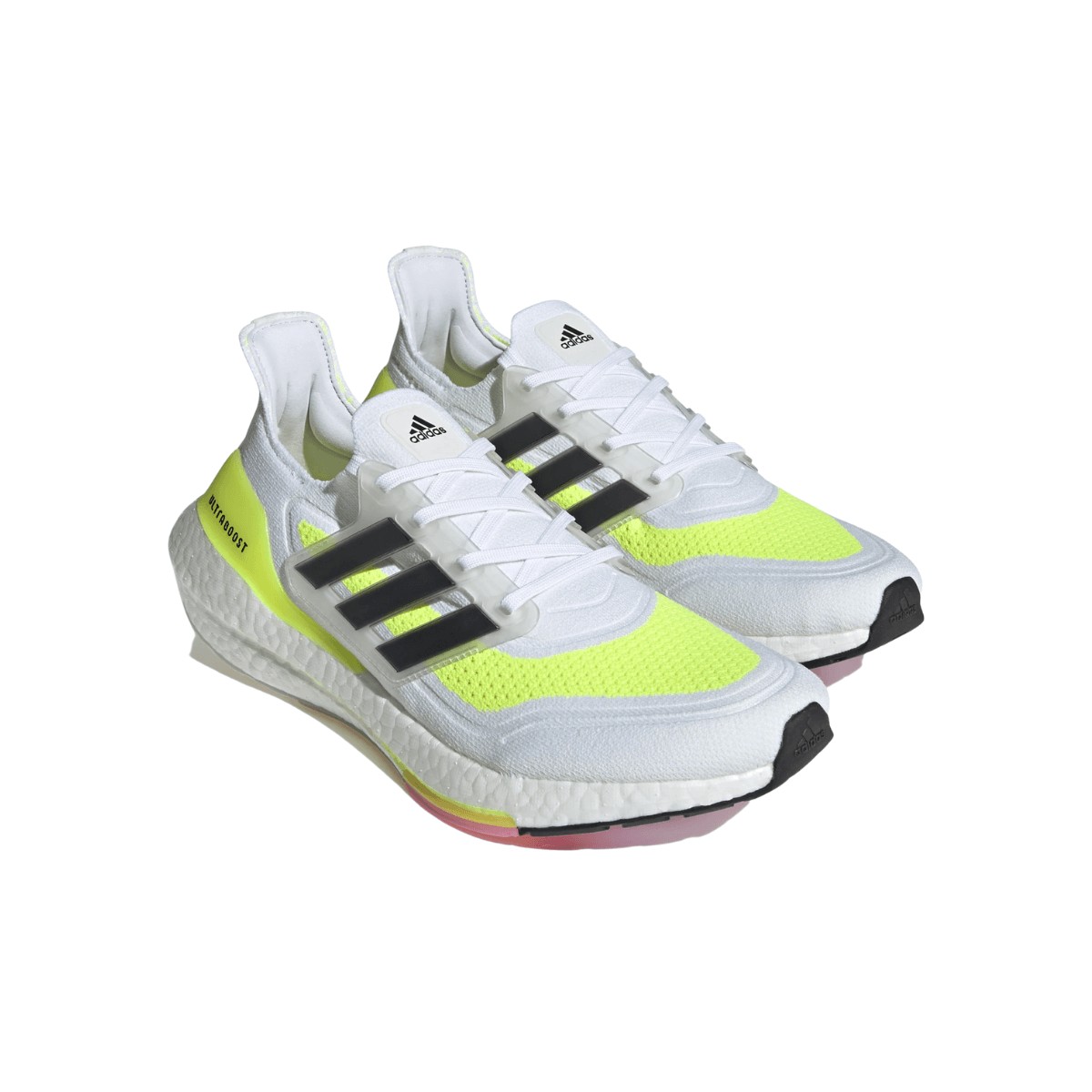 Adidas Ultra Boost 21 White Yellow