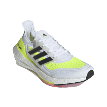 Adidas Ultra Boost 21 Sneakers White Yellow SS21