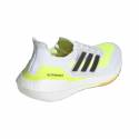 Adidas Ultra Boost 21 Running Shoes White Yellow SS21