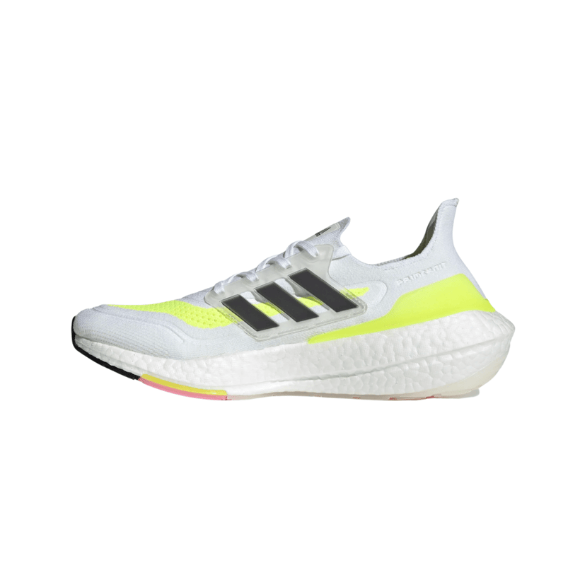 Baskets Adidas Ultra Boost 21 Blanc Jaune PE21