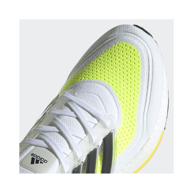 Adidas Ultra Boost 21 Sneakers White Yellow SS21