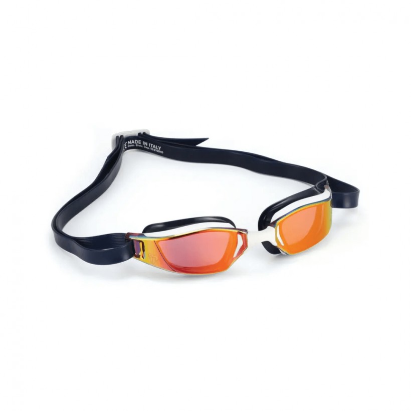 Michael Phelps Xceed Schwimmbrille Schwarz Rot Verspiegelte Gläser