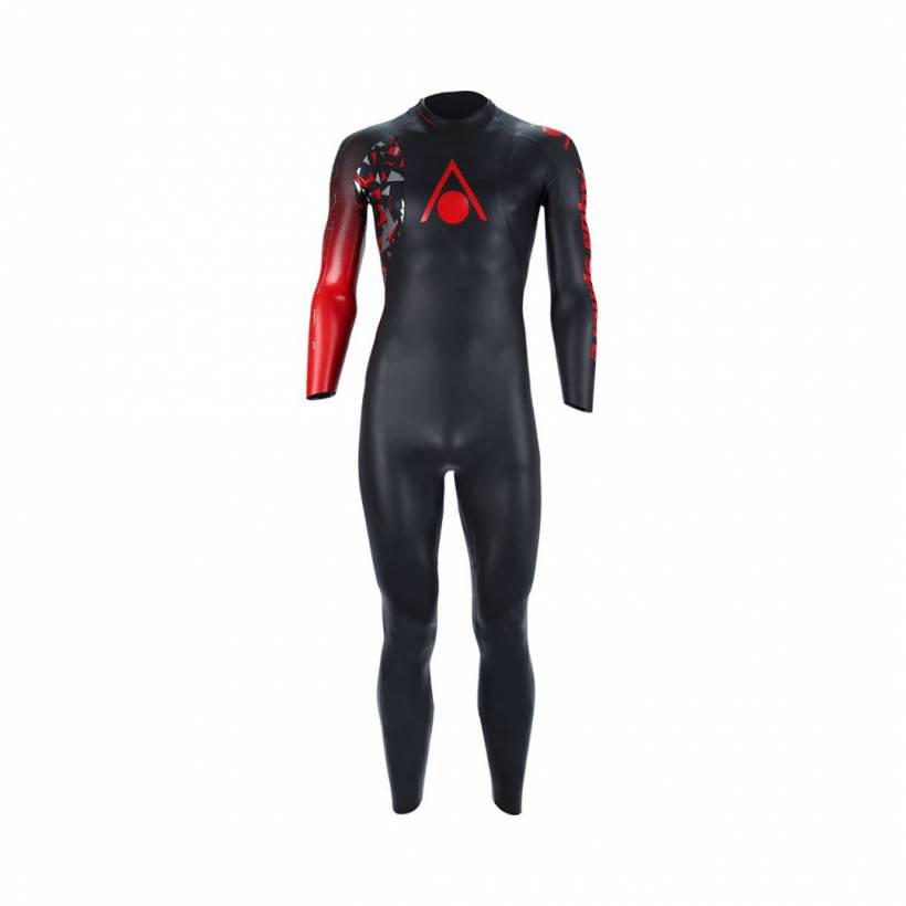 Combinaison Aqua Sphere Racer 3 Noir Rouge