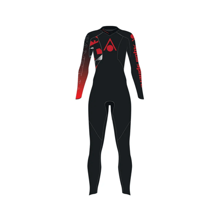 Aqua Sphere Racer 3 Wetsuit Black Red