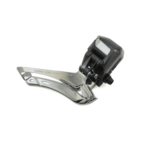 Shimano, Deragliatore Ultegra DI2 FD-R8150 a saldare per Doppia Unisex Adulto, Nero/Silver, Unica