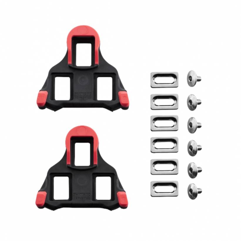 Tacchette Shimano SPD-SL SM-SH10 Rosse No Float
