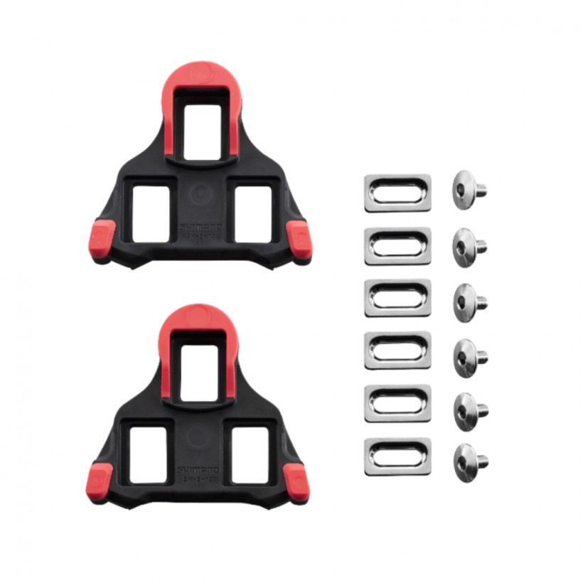 Cales Shimano SPD-SL SM-SH10 Rouge Sans flotteur