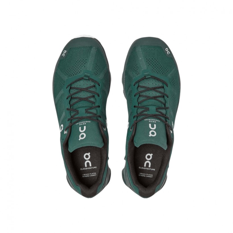 On Cloudventure Shoes Dark Green