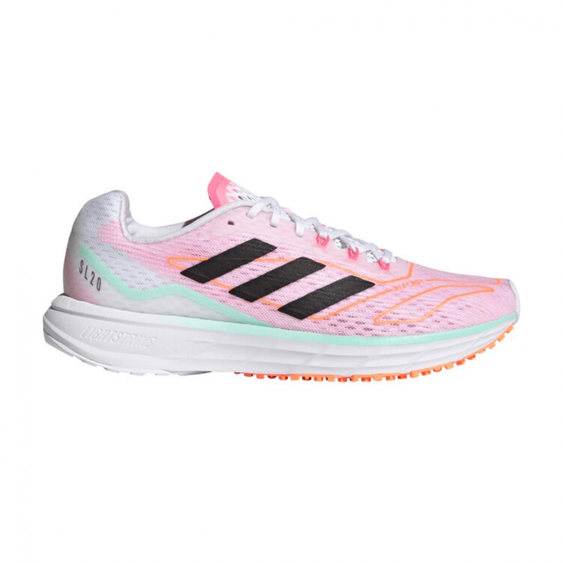 Adidas SL20 Summer Ready Różowe Białe Damskie Trampki SS21