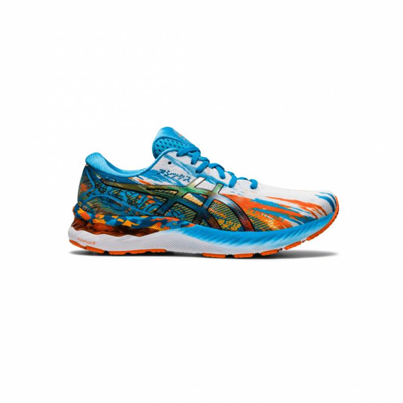 Asics Gel Nimbus 23 Buty do biegania Niebieski Pomarańczowy SS21