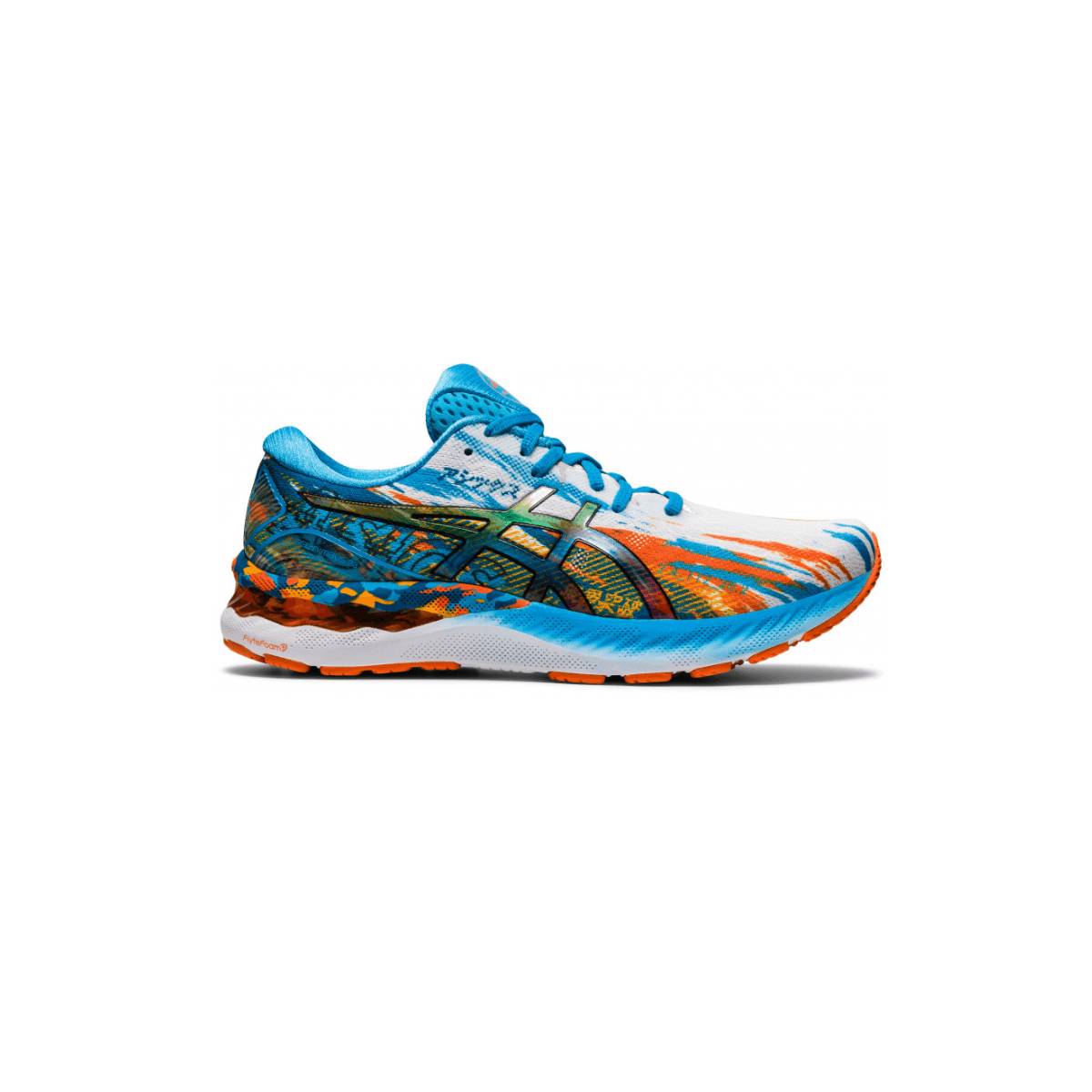 Asics blu e arancioni on sale