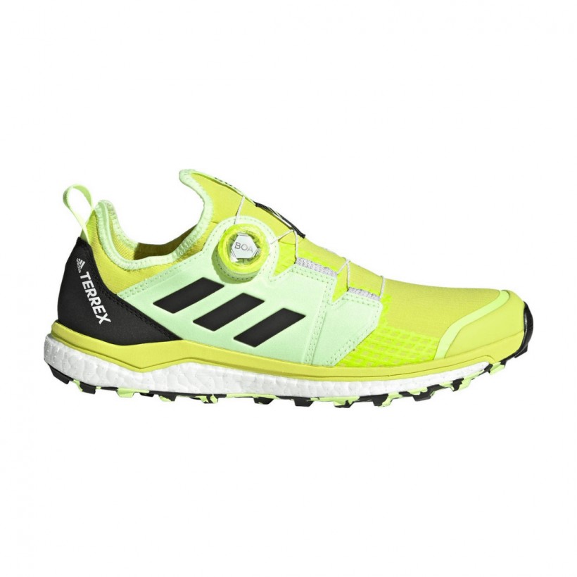 Adidas Terrex Agravic BOA Trail Running Shoes Yellow Black SS21