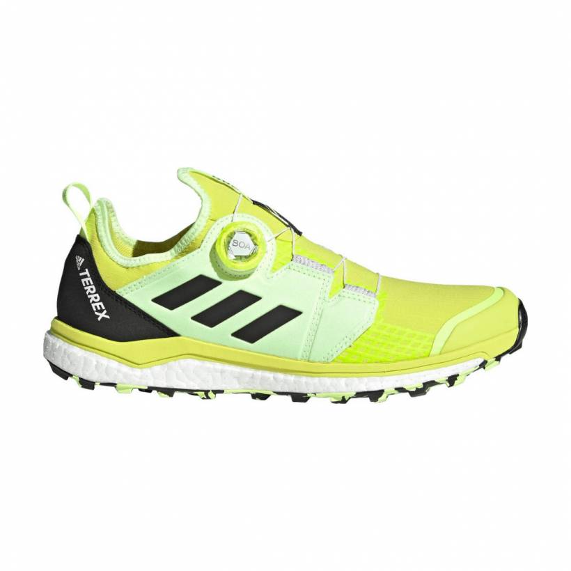 Buty Do Biegania Trail Adidas Terrex Agravic BOA Żółty Czarny SS21