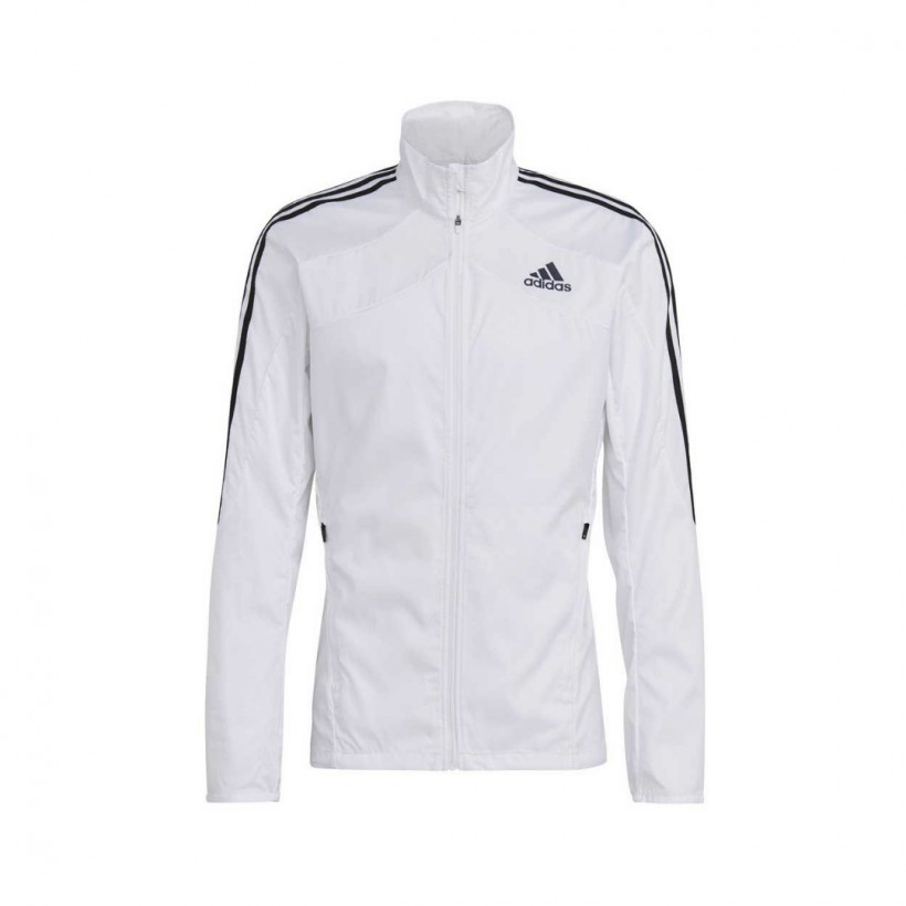 Adidas Marathon Response Primegreen White Sweatshirt