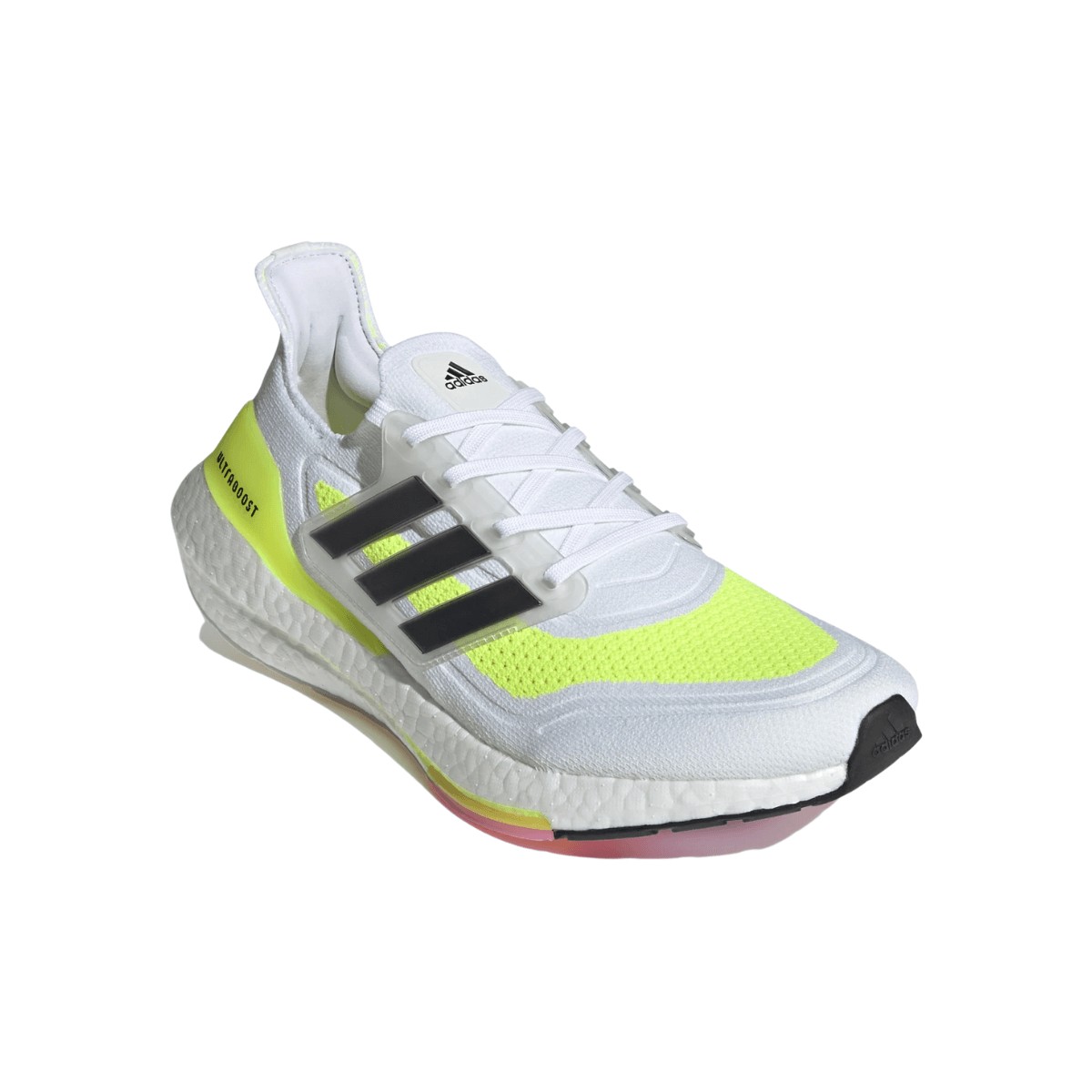 otoño Gran engaño suspensión Zapatillas Adidas Ultra Boost 21 Blanco Amarillo PV21 Mujer