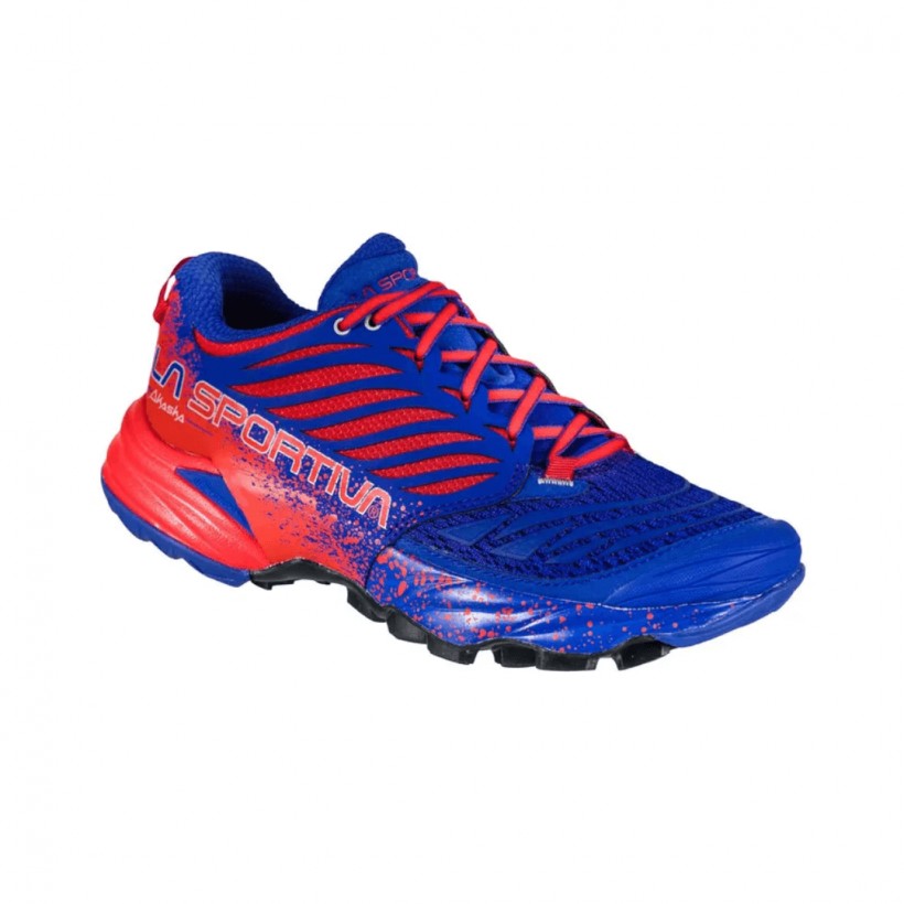 La Sportiva Akasha Blue Red SS21 Woman Shoes